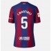 Tanie Strój piłkarski Barcelona Inigo Martinez #5 Koszulka Podstawowej dla damskie 2023-24 Krótkie Rękawy